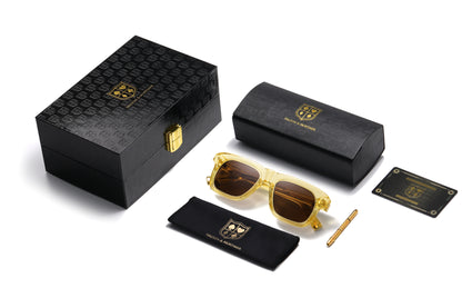 No.44 "Osaka II" Limited Edition Sunglasses - Dazzling Champagne Color