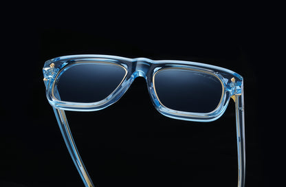 No.44 "Osaka II" Limited Edition Sunglasses - Côte d'Azur Blue Color