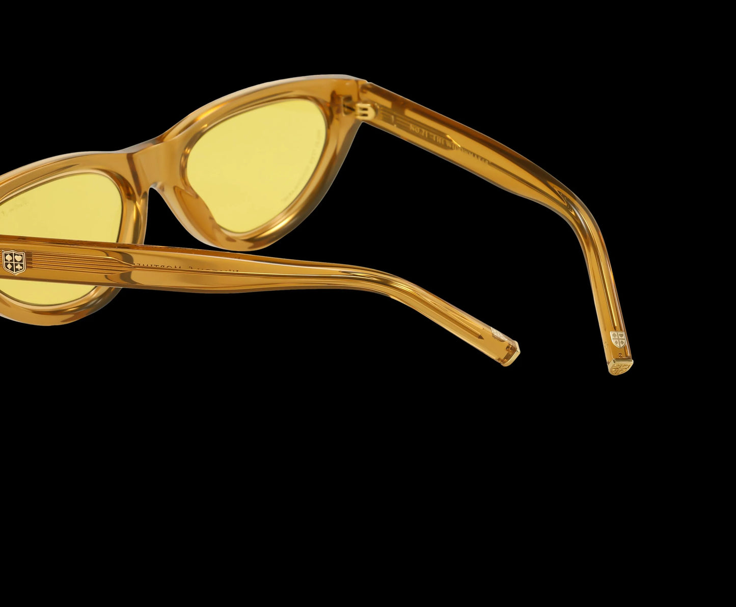 Walton & Mortimer NO. 21 “The Widowmaker” Gold Champagne Limited Edition Sunglasses