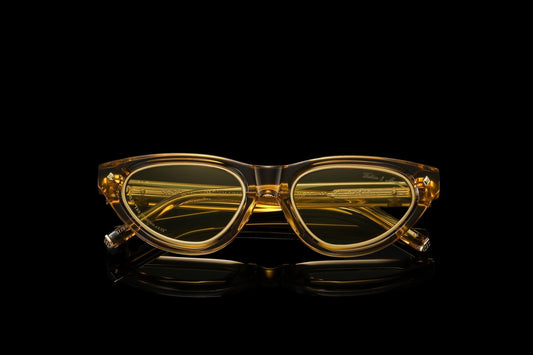 Walton & Mortimer® NO. 21 “The Widowmaker” Gold Champagne Limited Edition Sunglasses