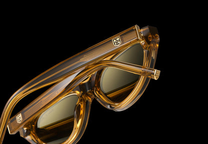 Walton & Mortimer® NO. 21 “The Widowmaker” Gold Champagne Limited Edition Sunglasses