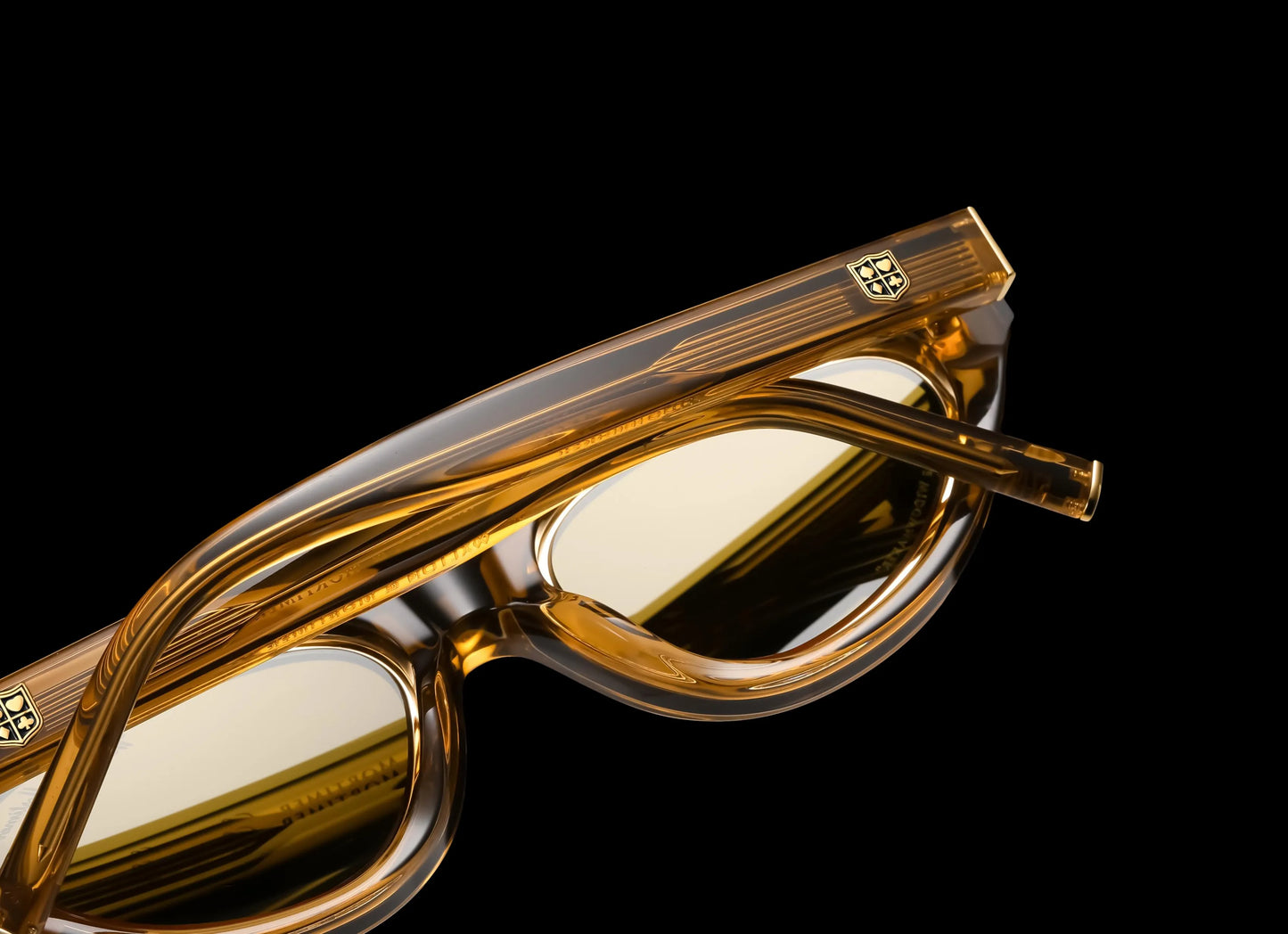 Walton & Mortimer NO. 21 “The Widowmaker” Gold Champagne Limited Edition Sunglasses