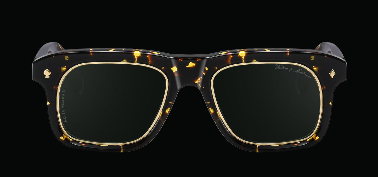 No.44 "Osaka II" Limited Edition Sunglasses - Cuban Havana Color