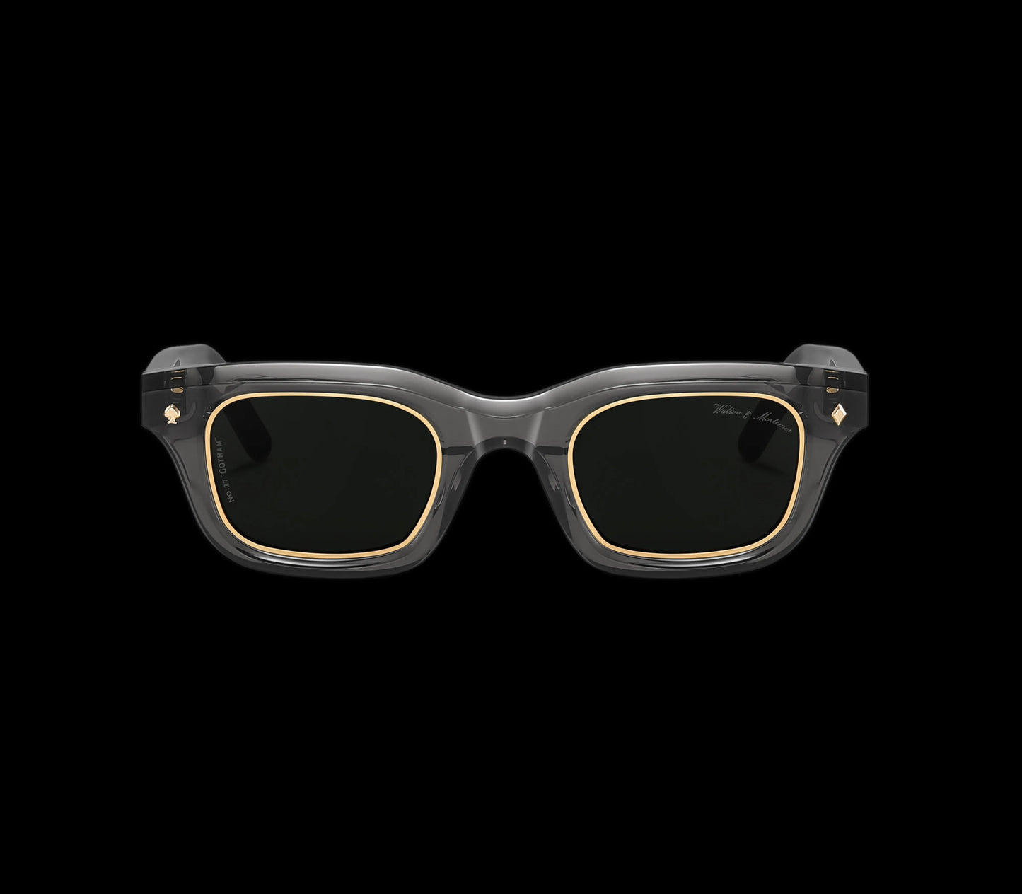 No.27 "Gotham" Limited Edition Sunglasses - Stormy Grey Color