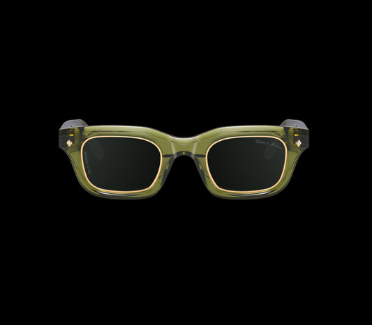 No.27 "Gotham" Limited Edition Sunglasses - Bosco Green Color