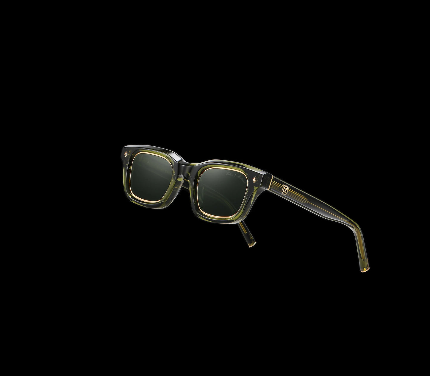 No.27 "Gotham" Limited Edition Sunglasses - Bosco Green Color