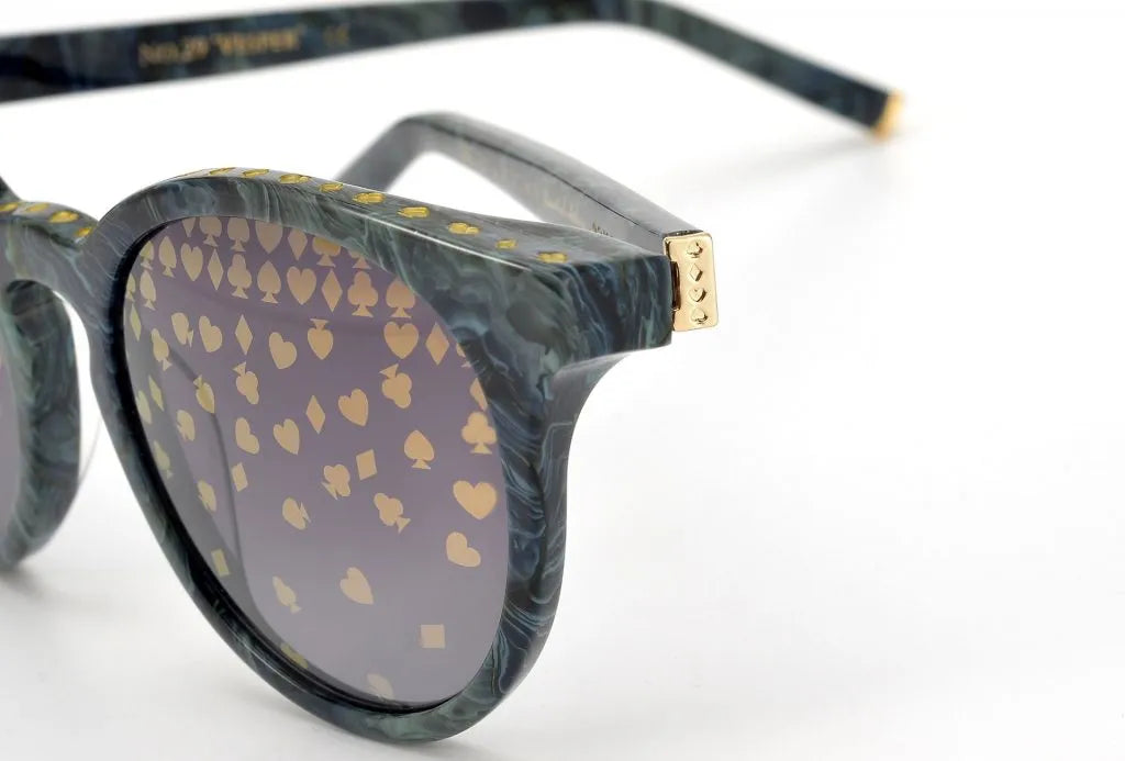 WALTON & MORTIMER® NO. 29 “VESPER” EMERALD GREEN LIMITED EDITION SUNGLASSES