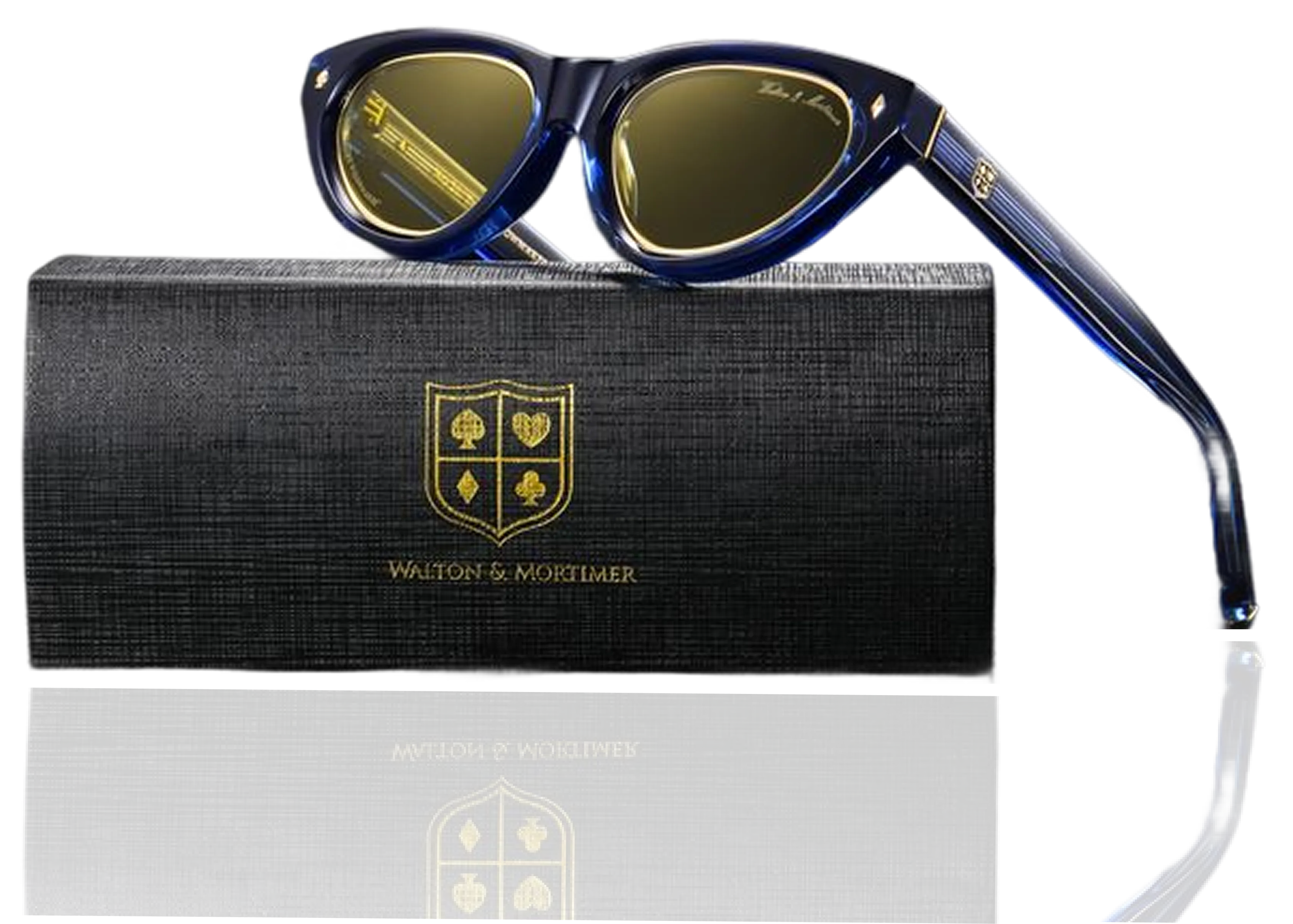 Walton & Mortimer NO. 21 “The Widowmaker” Midnight Blue Limited Edition Sunglasses