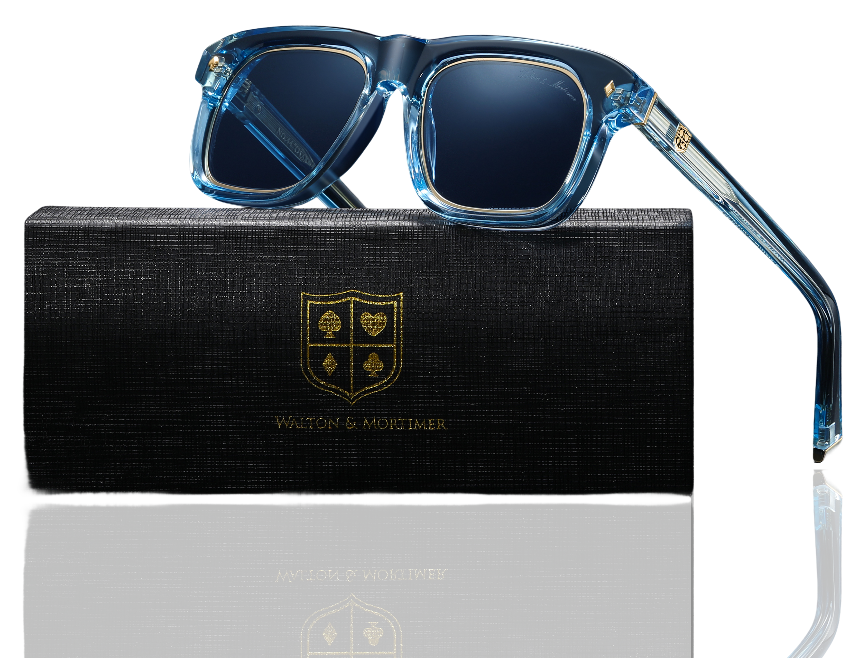 No. 44 Osaka II Sunglasses – Côte d'Azur Blue Luxury Edition No. 44 Osaka II Sunglasses – Côte d'Azur Blue Luxury Edition