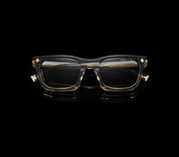 Walton & Mortimer NO. 54: "Inferno" Transparent Gray Sunglasses