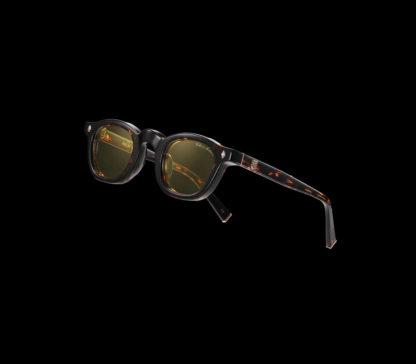 Walton & Mortimer NO. 20 "Keaton" Havana Summer Sunglasses