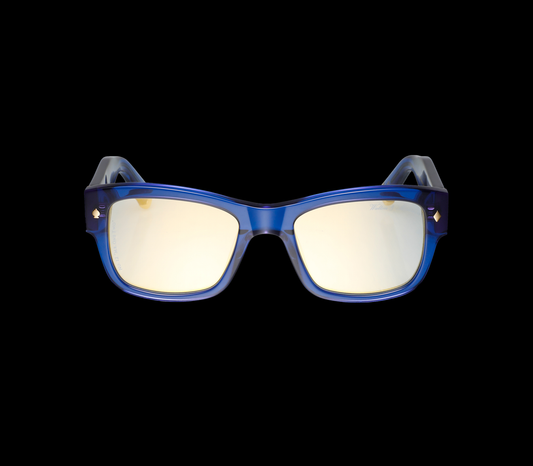 Walton & Mortimer NO. 12: " Mr.One Two" Midnight Blue Limited Edition Photochromic Sunglasses