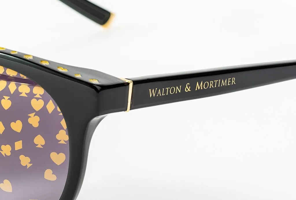 رقم WALTON & MORTIMER®. 29 نظارات شمسية "VESPER" BLACK ذات الإصدار المحدود