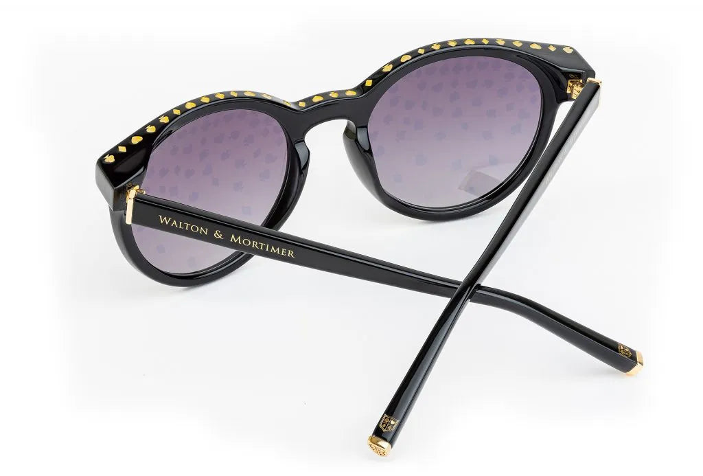 رقم WALTON & MORTIMER®. 29 نظارات شمسية "VESPER" BLACK ذات الإصدار المحدود