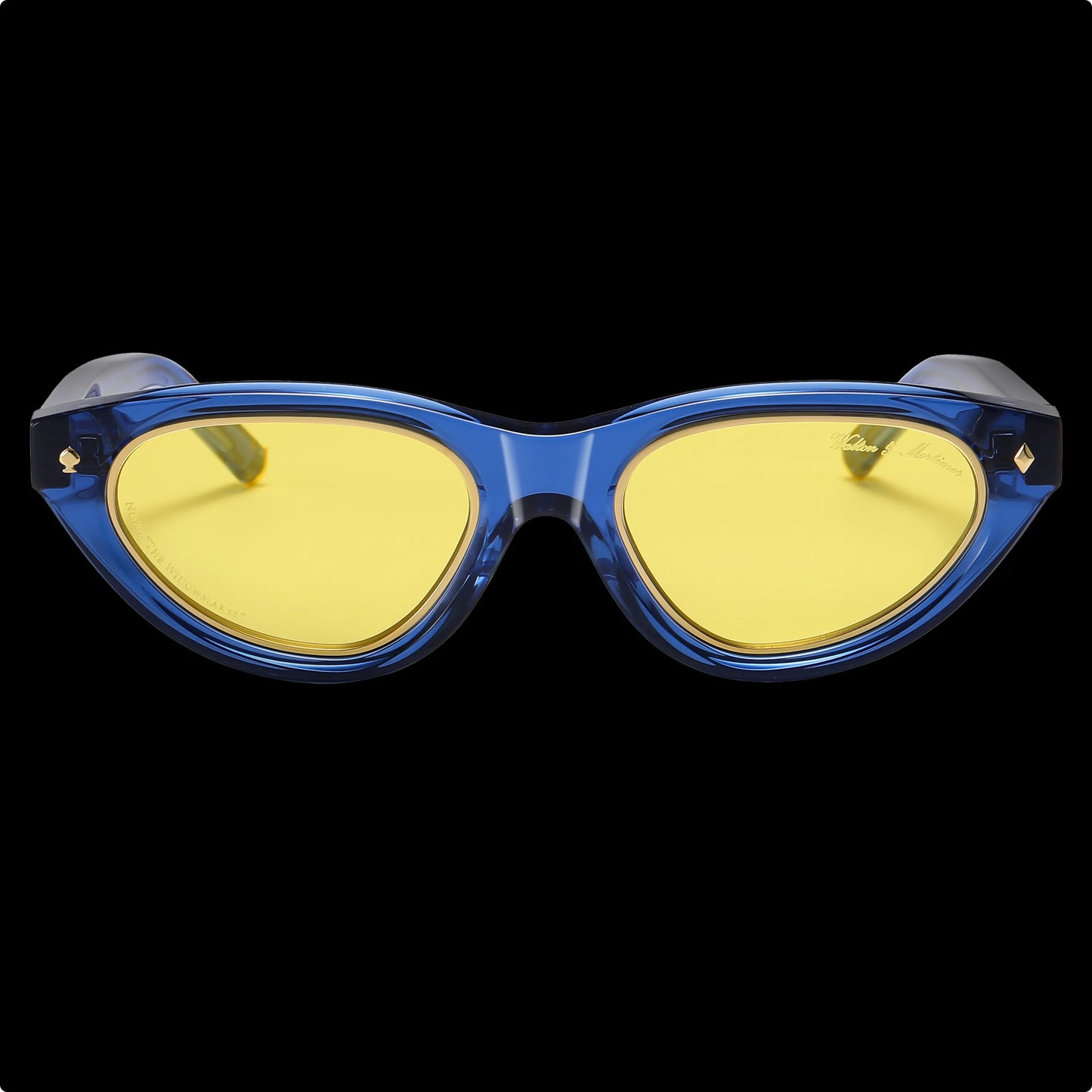 Walton & Mortimer NO. 21 “The Widowmaker” Midnight Blue Limited Edition Sunglasses