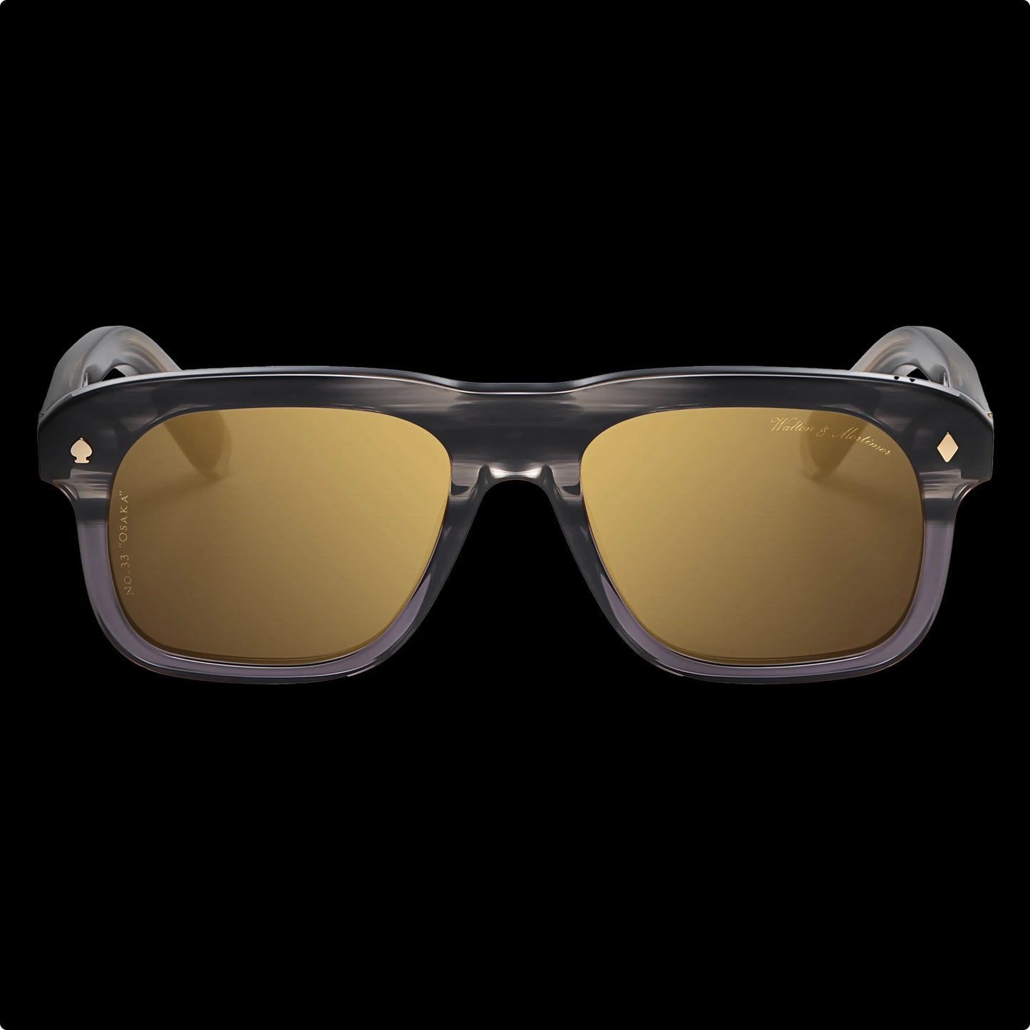 WALTON & MORTIMER® NR. 33 "Osaka" BLUE/ GREY MARBLE EDIȚIE LIMITATĂ DE OCHELARI DE SOARELĂ ediție limitată