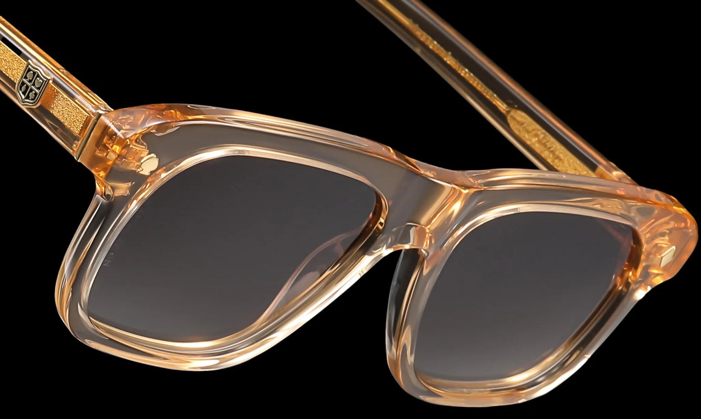 WALTON & MORTIMER NO. 33 “Osaka” CHAMPAGNE GOLD LIMITED EDITION SUNGLASSES