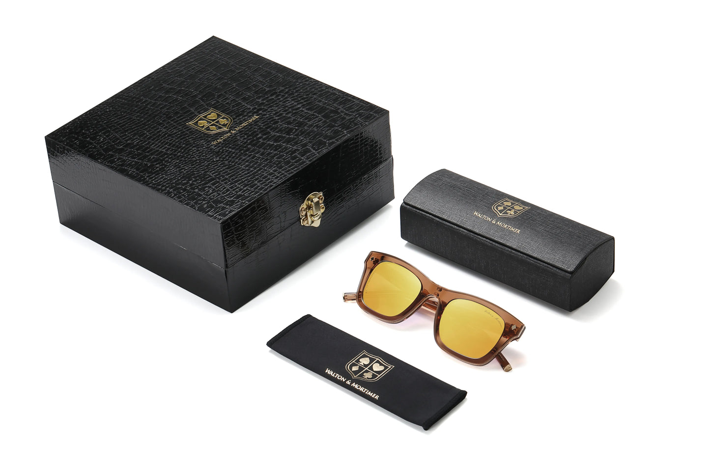 WALTON & MORTIMER® NO. 15: "VIOLATOR" RUBINRØD SOLBRILLE I BEGRÆNSET OPLAG