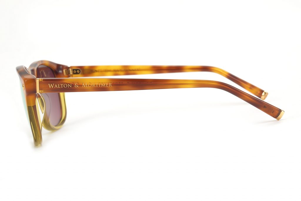 Luxury eyewear The Showrunner Havana Gold